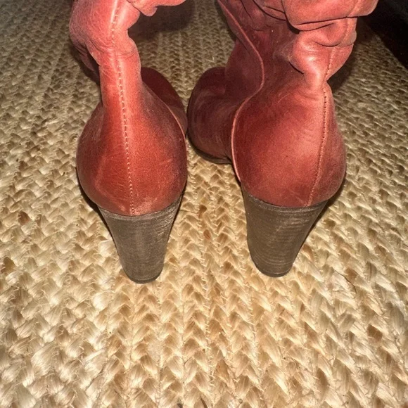 Free People Tennison Tall Slouchy Knee-high Boot with Block Heel - Picture 5 of 7